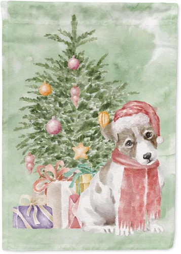 Vista 31 de Caroline's Treasures CK8213GF Bulldog Inglés #2 Regalos de Navidad y árbol de jardín Bandera de buzón Bandera decorativa para patio exterior, patio