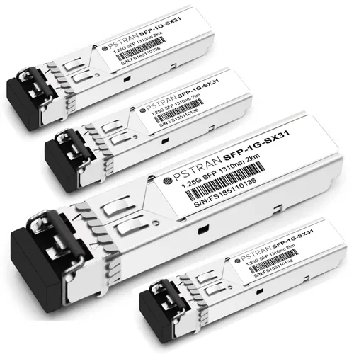 Vista 11 de 1000BASE-SX SFP módulo óptico del transmisor-receptor compatible con Alcatel-Lucent SFP-GIG-EXTND 1310nm 1.2 mi DDM Duplex LC MMF