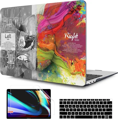 Vista 42 de TWOLSKOO Funda para MacBook Air de 13,3 pulgadas (versión antigua 2018-2021, modelos: M1 A2337, A2179, A1932) - Carcasa rígida con protector de Flor