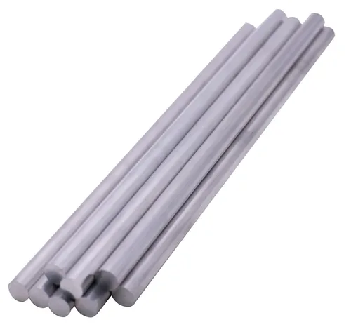 Vista 2 de 8 piezas 1/2" 6061 varilla redonda de aluminio 12" de largo, T6511, extruido, 0.5" de diámetro