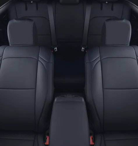 Vista 6 de Fundas de Asientos de Automóvil de Ajuste Personalizado para Jeep Gladiator 2020-2025 con Cuero Impermeable y Compatible con Airbag, Protector