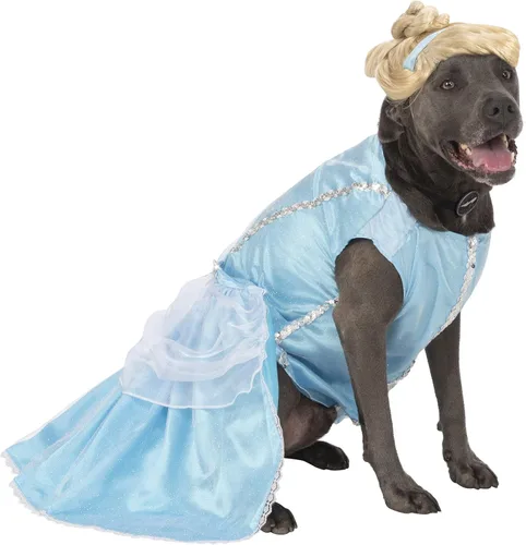 Vista 10 de Rubie's Disney: Disfraz de princesa para mascotas., Belle, M Multicolor