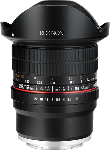 Vista 4 de Rokinon 12 mm F2.8 objetivo ojo de pez ultra anchos