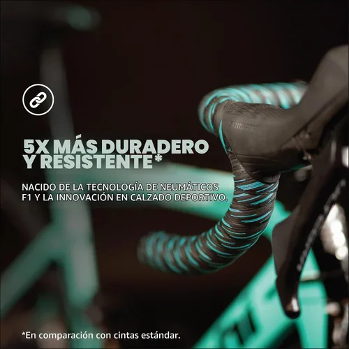 Vista 6 de SILCA Nastro Cuscino - Cinta para manillar de bicicleta extra gruesa, color negro, 0.098 in