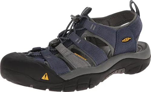 Vista 24 de KEEN Newport H2 Sandalias de punta cerrada para hombre Aleación/oro crema