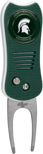 Vista 39 de Team Golf NCAA - Herramienta de divot de hoja conmutadora con marcador magnético de doble cara, presenta diseño patentado de una sola punta, causa