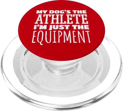 Vista 7 de Agility Handler - Dog Agility Equipment - Funny Dog Agility PopSockets Adhesive PopGrip