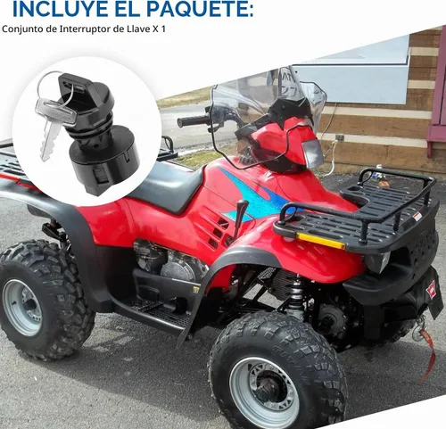 Vista 6 de M MATI Interruptor de llave de encendido 2 posiciones 4 pines para Polaris 2000-2001 Sportsman Scrambler Magnum Trail Blazer Trail Boss Xpedition