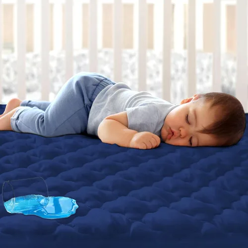 Vista 12 de Sábana impermeable para Pack 'n Play acolchada, protector de sábana de 39 x 27 pulgadas, compatible con colchones para bebés plegables y cunas