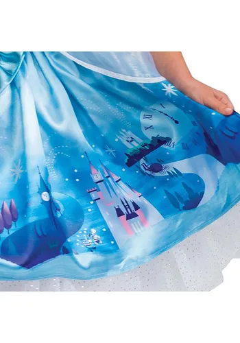 Vista 5 de Disfraz Deluxe de Cenicienta para Niña Pequeña de Disney Multicolor