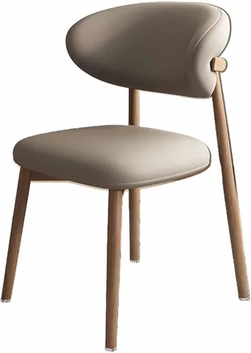 Vista 23 de Solid Wood Dining Chairs Kitchen Chairs Set of 2 Mid Century Modern Dining Chairss with Wooden Frame and Upholstered, Armless, Cafe Casual Chairss
