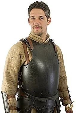 Vista 5 de Armor Breastplate Dark Warrior - Epic Dark Large - Gris Armour