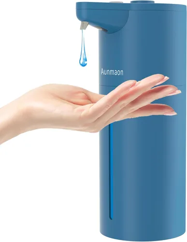 Vista 12 de Dispensador automático de jabón sin contacto, 15 niveles, cocina baño negro Negro brillante