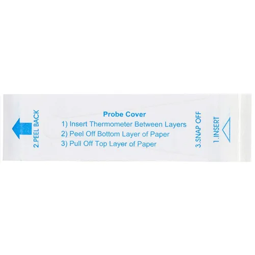 Vista 3 de Care Touch CTPC100 - Cubiertas de sonda universales desechables, forma (paquete de 100)