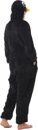 Vista 9 de Pijamas de animales para adultos, disfraces de una pieza para hombres, mujeres, unisex, adolescentes, rana verde