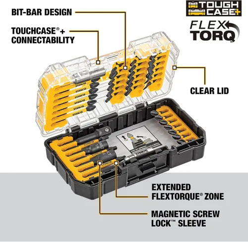 Vista 10 de DeWalt accesorios DWA2T40IR 40 piezas Juego de Impulsores