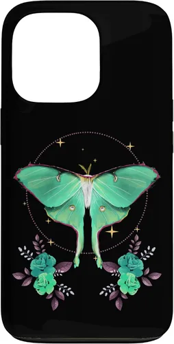 Vista 10 de Bonita funda con temática de Luna Moth Beautiful Butterfly Insect Lover para iPhone 15