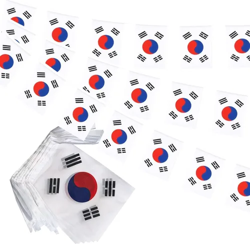 Vista 14 de Banderas de cuerda de 100 países, banderines internacionales, banderas del mundo para bares olímpicos, clubes deportivos, decoraciones escolares