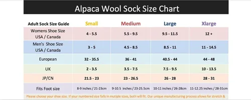 Vista 6 de Warrior Alpaca - Calcetines navideños de alpaca para bebé