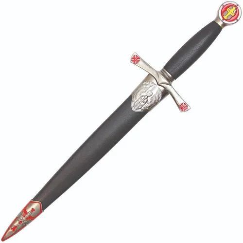 Vista 5 de Hero's Edge Daga Mason de 15.5" (H-5959)
