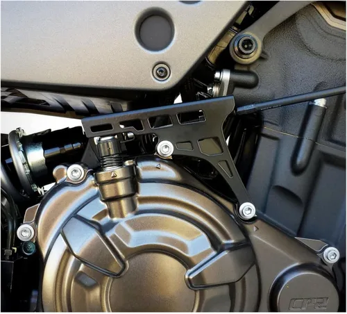 Vista 7 de Motorcycle Easy Pull Clutch Lever Arm Cover Guard Clutch Protector for Yamaha XSR700 XSR 700 MT07 MT-07 Tracer 700 FZ07 Anti-Fall Frame Sliders