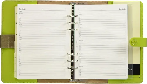 Vista 2 de Filofax 17-026037 Philofax Organizador personal original, A5, verde lima