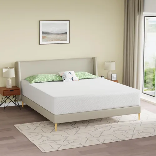 Vista 22 de Colchón de tamaño individual de 5 pulgadas de espuma viscoelástica de gel, colchón de firmeza media para dormir fresco y para alivio de la presión
