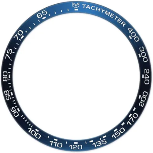 Vista 7 de PINHEN Estilo de bisel compatible con Galaxy Watch de 1.654 pulgadas / Gear Sport Bisel Ring Cubierta Adhesiva Antiarañazos de Aluminio Bisel Anillo