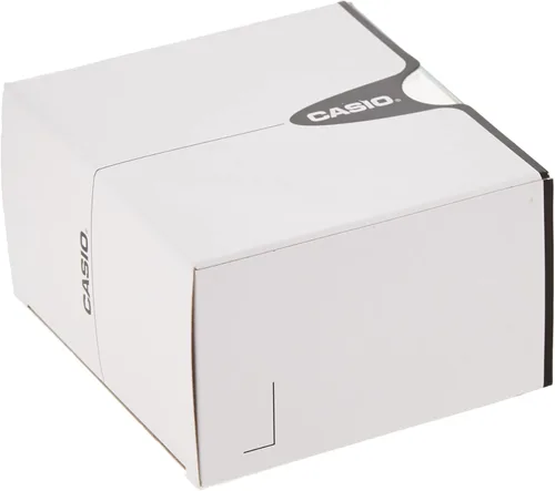 Vista 5 de Casio LTP-V006D-1B2 Reloj de fecha con esfera negra de acero inoxidable estándar para mujer, Blanco, Movimiento de cuarzo