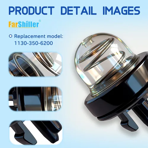 Vista 4 de 1130-350-6200 (paquete de 2) bombilla de cebador para stihl-TS400 TS700 TS800 BR500 BR550 BR600 reemplaza 1130 350 6200 bombilla de purga