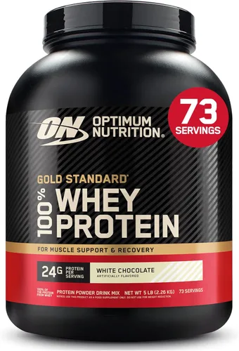 Vista 43 de Optimum Nutrition Estándar dorado 100% Proteína de Suero de Leche en Polvo, Pie de lima, 1.8 Libra