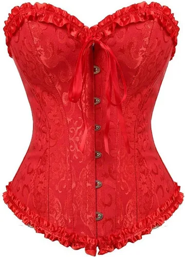 Vista 3 de EVAbaby Corsé sexy con huesos florales para mujer, corsé moldeador de cuerpo