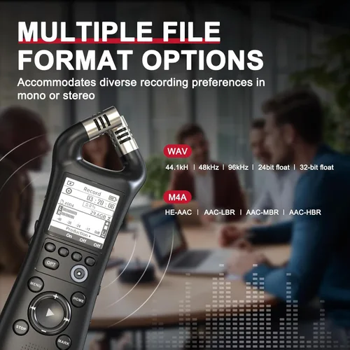 Vista 4 de Xvive Grabadora estéreo portátil XV1-R e interfaz de audio