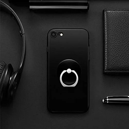 Vista 7 de Soporte de anillo de agarre para dedos Soporte giratorio [Negro] Compatible con LG G6 G7 ThinQ G8 ThinQ Stylo 3 4 V30 V35 ThinQ V40 ThinQ V50 ThinQ