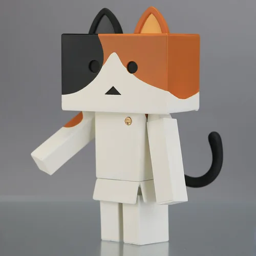 Vista 4 de Union Creative Toy Box Sofubi Nyanboard Mike - Figura de vinilo suave