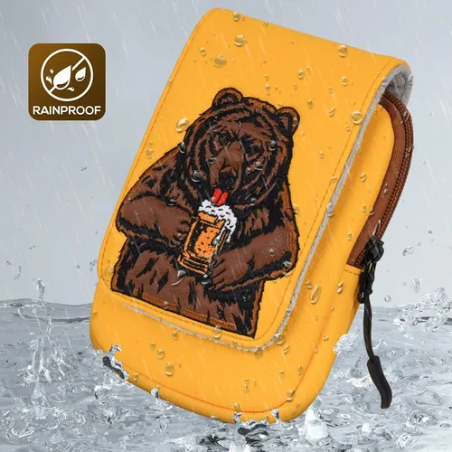 Vista 4 de Funda rígida para telémetro de golf, bolsa de EVA compatible con Bushnell/Callaway/Tectectec V2 V3 V4 V5 Pro X2 Pro XE u otros telémetro bandera
