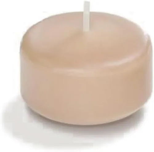 Vista 43 de yummi Caja de 120 velas flotantes marfil de 1.75