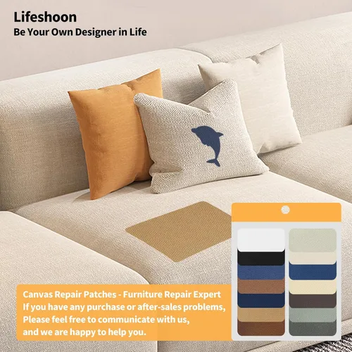 Vista 7 de Fabric Repair Tape, Self Adhesive Furniture Patch for Cloth, Sofa