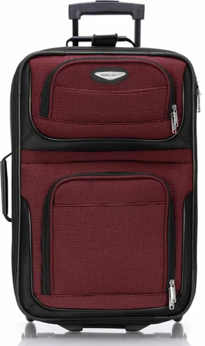 Vista 23 de Travel Select Amsterdam - Equipaje vertical y expansible con ruedas, marino