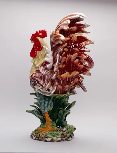 Vista 3 de Appletree Design - Figura de gallo de un día en el campo, 23-1/2 pulgadas de alto