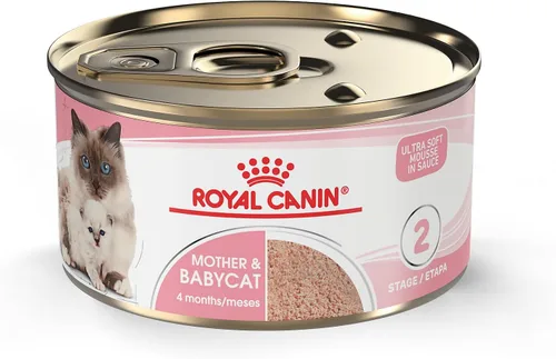 Vista 12 de Royal Canin Feline Health Nutrition Mother & Babycat Queen - Mousse en salsa ultra suave para gatos, 3 onzas (paquete de 6)