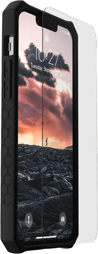 Vista 3 de URBAN ARMOR GEAR UAG - Protector de pantalla diseñado para iPhone 13 Pro Max de 6.7 pulgadas, protector de vidrio templado reforzado doble de alta
