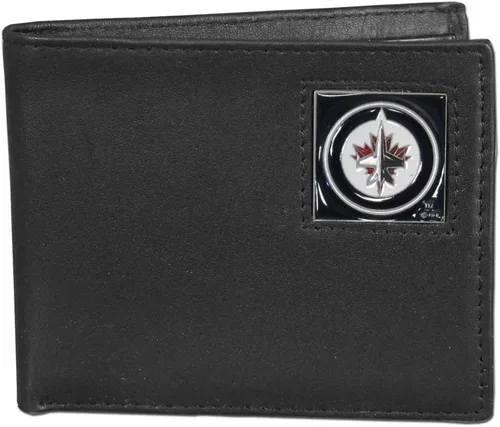 Vista 9 de Siskiyou Sports NHL Cartera de cuero genuino biplegable