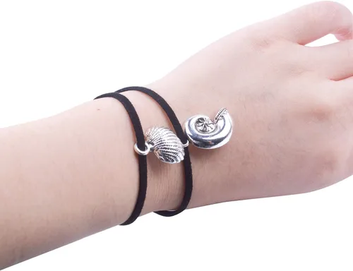 Vista 6 de BronaGrand 40 dijes mezclados de plata antigua para hacer pulseras y collares
