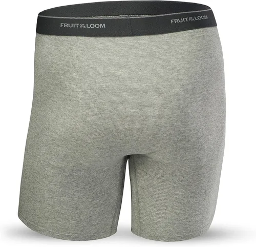 Vista 4 de Fruit of the Loom Calzoncillos tipo bóxer que no se enrollan para hombre