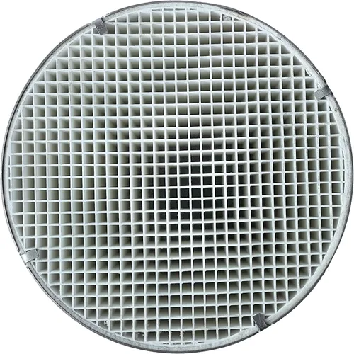 Vista 4 de Protalwell Combustor catalítico para estufa de leña, reemplazo de combustión catalítica de cerámica redonda de 6 pulgadas para estufas de leña
