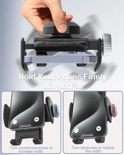Vista 4 de Soporte para teléfono con cuello de cisne [súper duradero] Abrazadera de montaje de teléfono celular de brazo largo para cinta de correr, silla