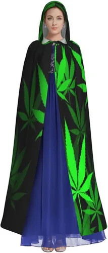 Vista 2 de Galaxy Space - Capa unisex con capucha de longitud completa para fiesta de Halloween, vampiros, capa para adultos