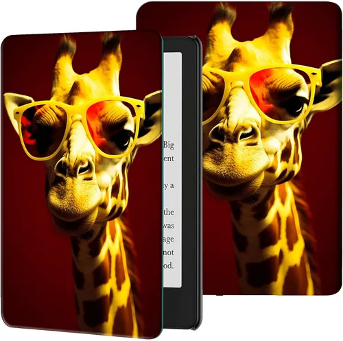 Vista 19 de Rossy Funda para Kindle de 10ª generación 2019, delgada, de piel sintética, ajustable, Smart Cover con encendido y apagado automático para Kindle