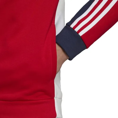 Vista 5 de adidas Sudadera con capucha Essentials Colorblock con cremallera completa para hombre